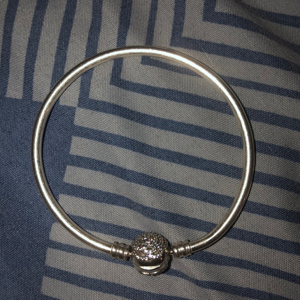 Pandora Beauty And The Beast Bangle Bracelet